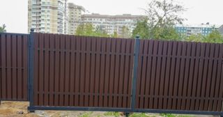 Купить распашные ворота из штакетника Павлово, цена от 2727 руб.
